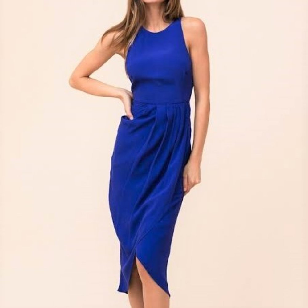 Amazing Yumi Kim "So Social" Dress Navy Blue XS